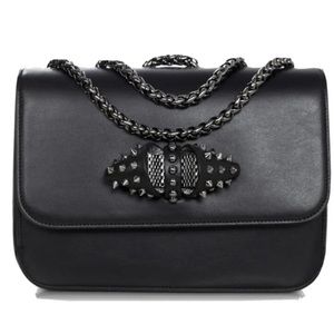 Authentic Christian Louboutin rare chain Shoulder crossbody Bag Sweet Charity